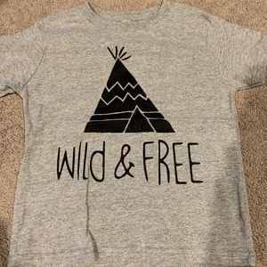 Wild and Free tee
